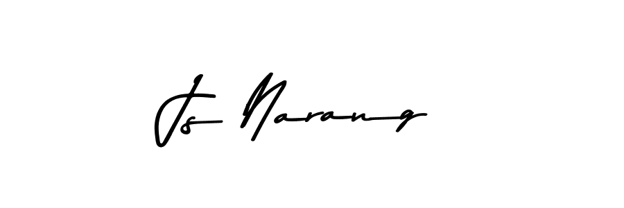 Js Narang stylish signature style. Best Handwritten Sign (Asem Kandis PERSONAL USE) for my name. Handwritten Signature Collection Ideas for my name Js Narang. Js Narang signature style 9 images and pictures png