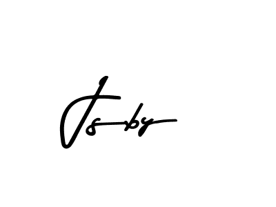 How to make Jsby signature? Asem Kandis PERSONAL USE is a professional autograph style. Create handwritten signature for Jsby name. Jsby signature style 9 images and pictures png