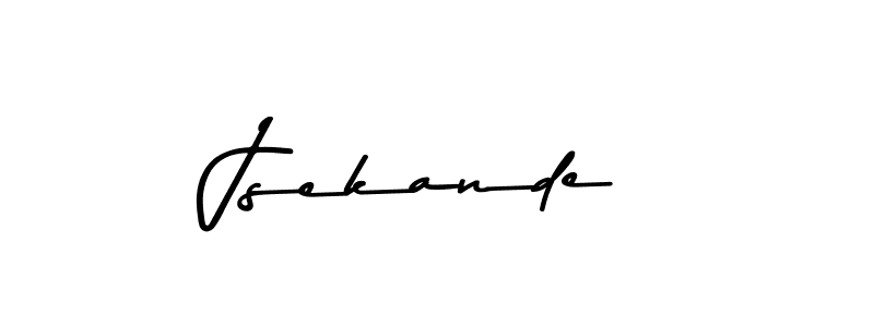 Similarly Asem Kandis PERSONAL USE is the best handwritten signature design. Signature creator online .You can use it as an online autograph creator for name Jsekande. Jsekande signature style 9 images and pictures png