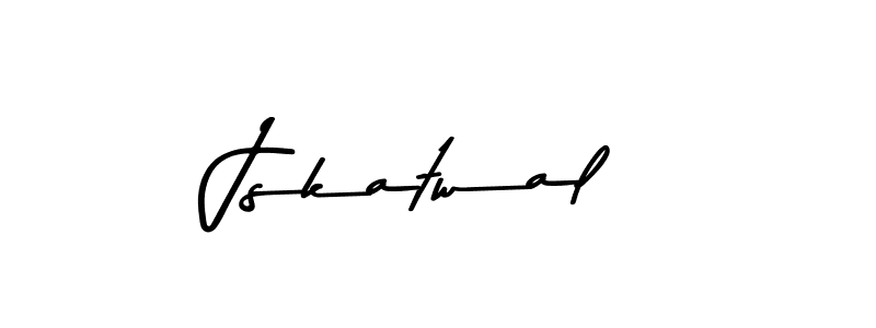 Make a beautiful signature design for name Jskatwal. With this signature (Asem Kandis PERSONAL USE) style, you can create a handwritten signature for free. Jskatwal signature style 9 images and pictures png