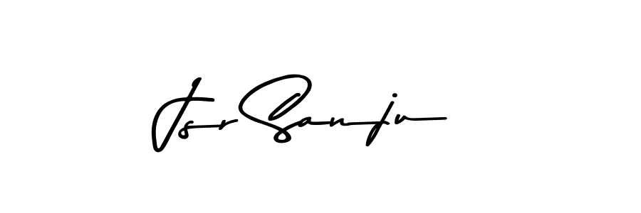 How to make Jsr Sanju name signature. Use Asem Kandis PERSONAL USE style for creating short signs online. This is the latest handwritten sign. Jsr Sanju signature style 9 images and pictures png