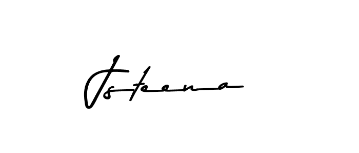 Make a beautiful signature design for name Jsteena. Use this online signature maker to create a handwritten signature for free. Jsteena signature style 9 images and pictures png