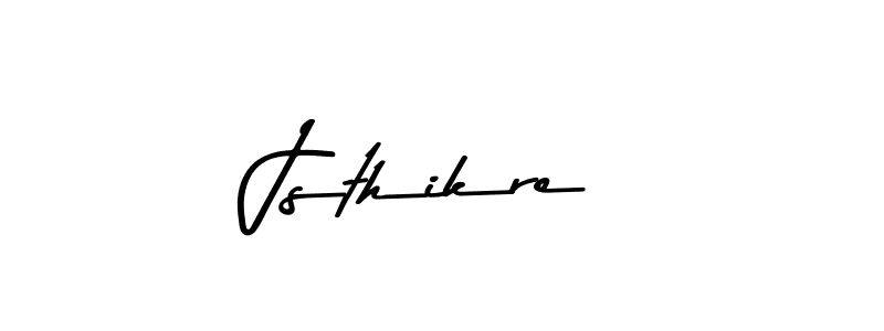 How to Draw Jsthikre signature style? Asem Kandis PERSONAL USE is a latest design signature styles for name Jsthikre. Jsthikre signature style 9 images and pictures png