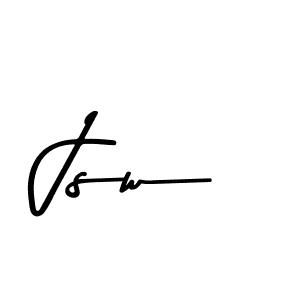 Use a signature maker to create a handwritten signature online. With this signature software, you can design (Asem Kandis PERSONAL USE) your own signature for name Jsw. Jsw signature style 9 images and pictures png