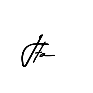 Also we have Jta name is the best signature style. Create professional handwritten signature collection using Asem Kandis PERSONAL USE autograph style. Jta signature style 9 images and pictures png
