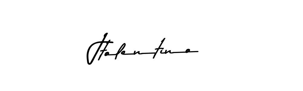 Make a beautiful signature design for name Jtolentino. With this signature (Asem Kandis PERSONAL USE) style, you can create a handwritten signature for free. Jtolentino signature style 9 images and pictures png