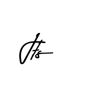 Make a beautiful signature design for name Jts. With this signature (Asem Kandis PERSONAL USE) style, you can create a handwritten signature for free. Jts signature style 9 images and pictures png