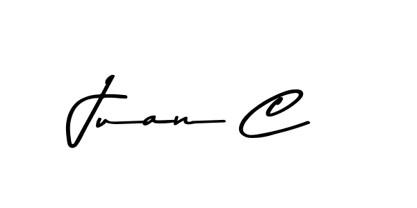 Use a signature maker to create a handwritten signature online. With this signature software, you can design (Asem Kandis PERSONAL USE) your own signature for name Juan C. Juan C signature style 9 images and pictures png