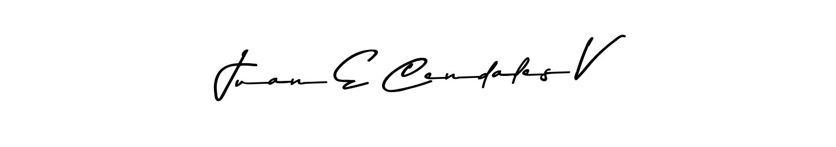 Asem Kandis PERSONAL USE is a professional signature style that is perfect for those who want to add a touch of class to their signature. It is also a great choice for those who want to make their signature more unique. Get Juan E Cendales V name to fancy signature for free. Juan E Cendales V signature style 9 images and pictures png