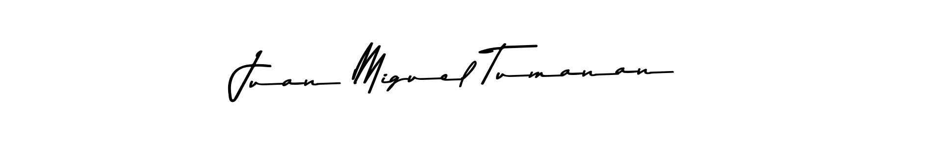 You should practise on your own different ways (Asem Kandis PERSONAL USE) to write your name (Juan Miguel Tumanan) in signature. don't let someone else do it for you. Juan Miguel Tumanan signature style 9 images and pictures png