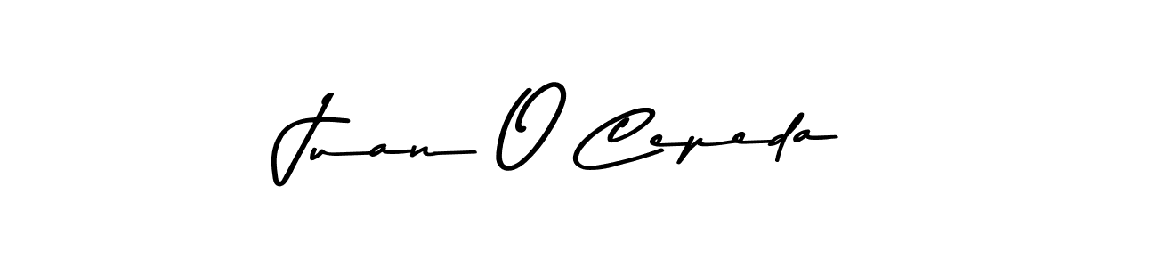 Juan O Cepeda stylish signature style. Best Handwritten Sign (Asem Kandis PERSONAL USE) for my name. Handwritten Signature Collection Ideas for my name Juan O Cepeda. Juan O Cepeda signature style 9 images and pictures png