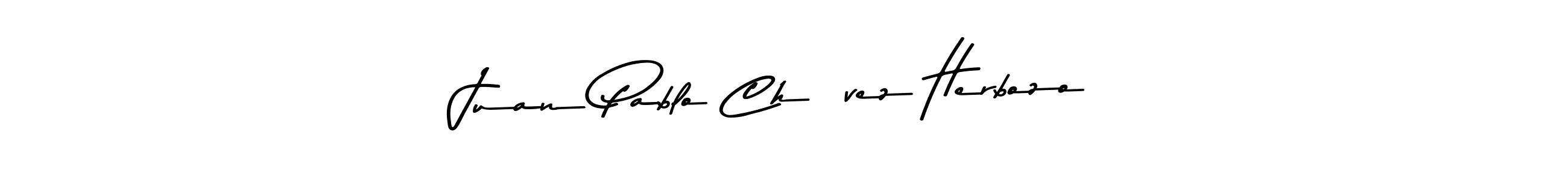 Asem Kandis PERSONAL USE is a professional signature style that is perfect for those who want to add a touch of class to their signature. It is also a great choice for those who want to make their signature more unique. Get Juan Pablo Chávez Herbozo name to fancy signature for free. Juan Pablo Chávez Herbozo signature style 9 images and pictures png