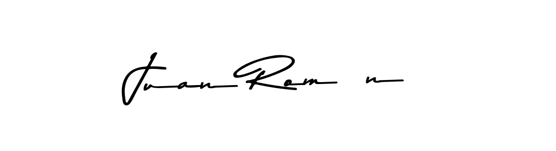 Asem Kandis PERSONAL USE is a professional signature style that is perfect for those who want to add a touch of class to their signature. It is also a great choice for those who want to make their signature more unique. Get Juan Román name to fancy signature for free. Juan Román signature style 9 images and pictures png