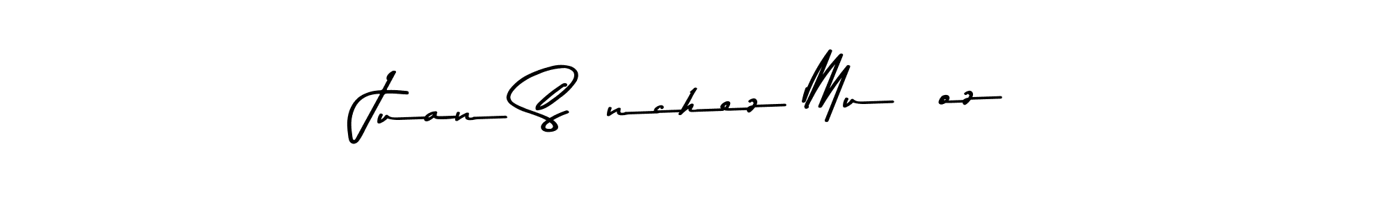 Make a beautiful signature design for name Juan Sánchez Muñoz. Use this online signature maker to create a handwritten signature for free. Juan Sánchez Muñoz signature style 9 images and pictures png