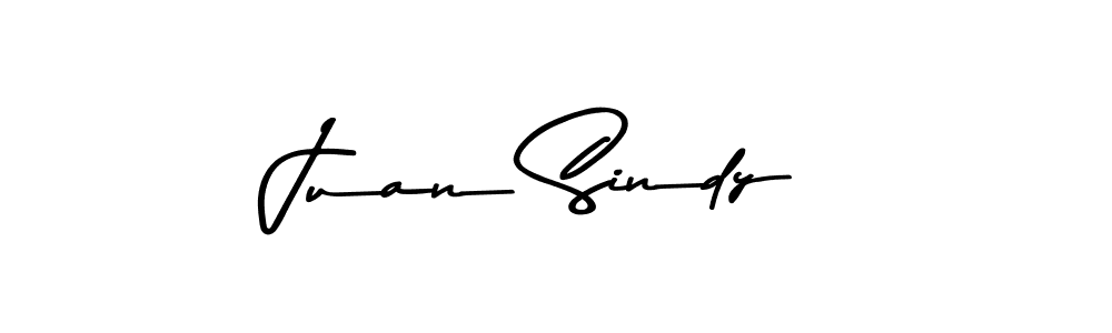 How to make Juan Sindy signature? Asem Kandis PERSONAL USE is a professional autograph style. Create handwritten signature for Juan Sindy name. Juan Sindy signature style 9 images and pictures png