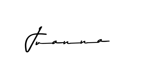 Juanna stylish signature style. Best Handwritten Sign (Asem Kandis PERSONAL USE) for my name. Handwritten Signature Collection Ideas for my name Juanna. Juanna signature style 9 images and pictures png