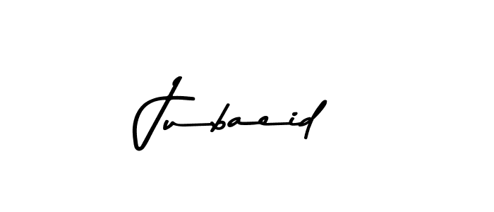 How to make Jubaeid signature? Asem Kandis PERSONAL USE is a professional autograph style. Create handwritten signature for Jubaeid name. Jubaeid signature style 9 images and pictures png