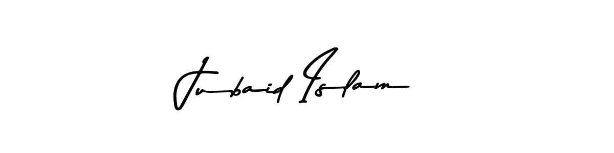 The best way (Asem Kandis PERSONAL USE) to make a short signature is to pick only two or three words in your name. The name Jubaid Islam include a total of six letters. For converting this name. Jubaid Islam signature style 9 images and pictures png