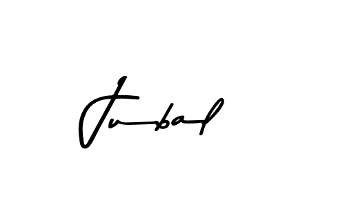 Use a signature maker to create a handwritten signature online. With this signature software, you can design (Asem Kandis PERSONAL USE) your own signature for name Jubal. Jubal signature style 9 images and pictures png