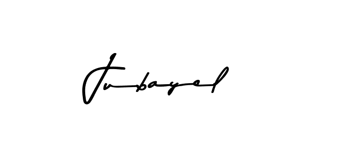 Make a beautiful signature design for name Jubayel. With this signature (Asem Kandis PERSONAL USE) style, you can create a handwritten signature for free. Jubayel signature style 9 images and pictures png