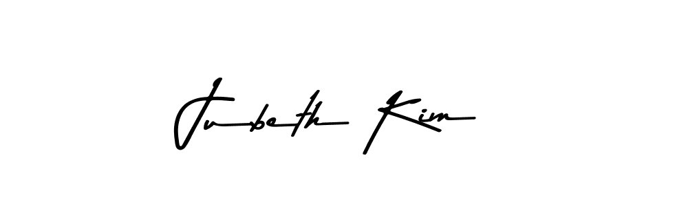 You should practise on your own different ways (Asem Kandis PERSONAL USE) to write your name (Jubeth Kim) in signature. don't let someone else do it for you. Jubeth Kim signature style 9 images and pictures png