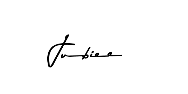 Make a beautiful signature design for name Jubiee. With this signature (Asem Kandis PERSONAL USE) style, you can create a handwritten signature for free. Jubiee signature style 9 images and pictures png