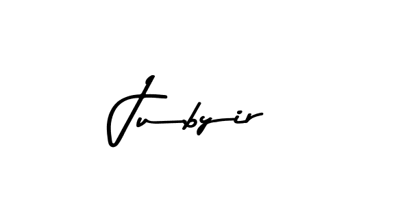 How to make Jubyir signature? Asem Kandis PERSONAL USE is a professional autograph style. Create handwritten signature for Jubyir name. Jubyir signature style 9 images and pictures png