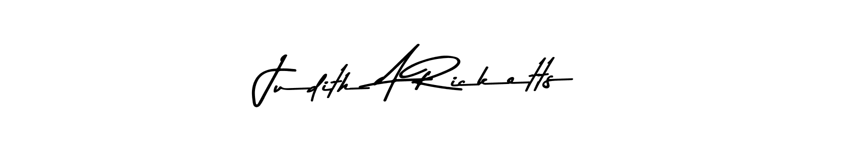Make a beautiful signature design for name Judith A Ricketts. Use this online signature maker to create a handwritten signature for free. Judith A Ricketts signature style 9 images and pictures png