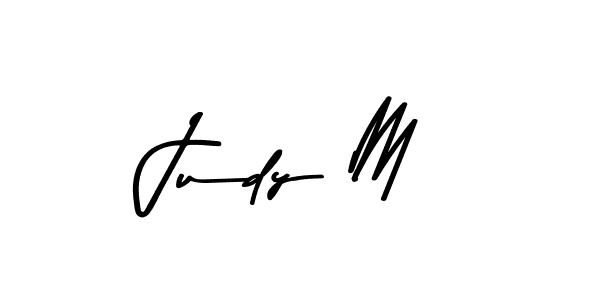 How to make Judy M signature? Asem Kandis PERSONAL USE is a professional autograph style. Create handwritten signature for Judy M name. Judy M signature style 9 images and pictures png
