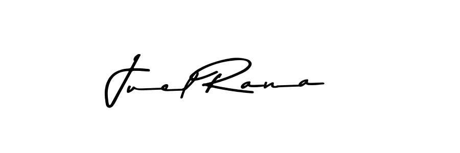 Make a beautiful signature design for name Juel Rana. Use this online signature maker to create a handwritten signature for free. Juel Rana signature style 9 images and pictures png