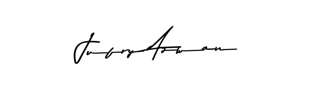 Design your own signature with our free online signature maker. With this signature software, you can create a handwritten (Asem Kandis PERSONAL USE) signature for name Jufry Azwan. Jufry Azwan signature style 9 images and pictures png