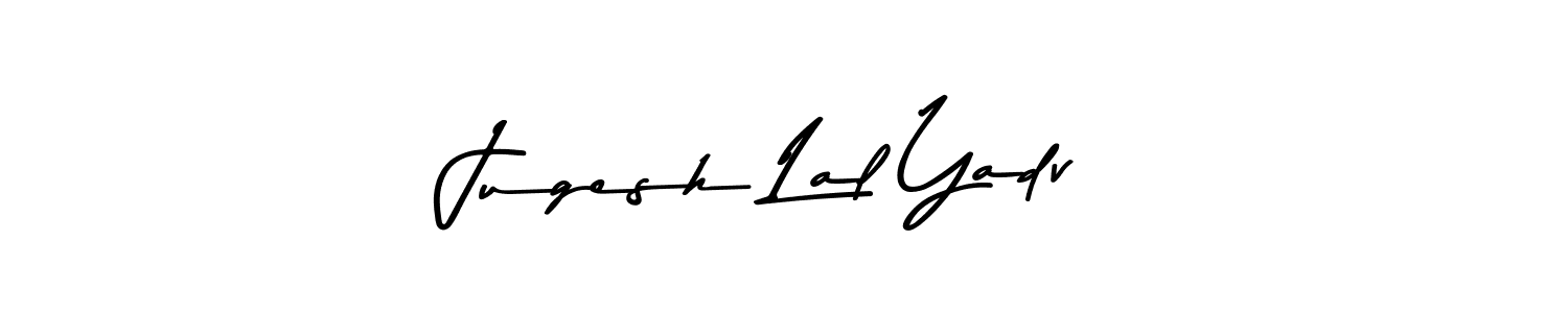 Similarly Asem Kandis PERSONAL USE is the best handwritten signature design. Signature creator online .You can use it as an online autograph creator for name Jugesh Lal Yadv. Jugesh Lal Yadv signature style 9 images and pictures png