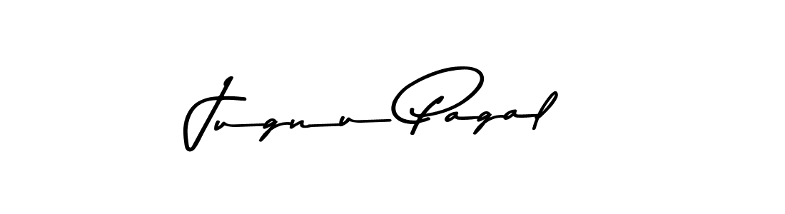 Design your own signature with our free online signature maker. With this signature software, you can create a handwritten (Asem Kandis PERSONAL USE) signature for name Jugnu Pagal. Jugnu Pagal signature style 9 images and pictures png