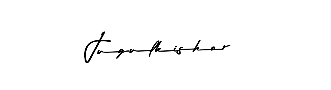 It looks lik you need a new signature style for name Jugulkishor. Design unique handwritten (Asem Kandis PERSONAL USE) signature with our free signature maker in just a few clicks. Jugulkishor signature style 9 images and pictures png