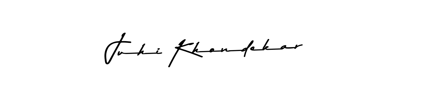 Also we have Juhi Khondekar name is the best signature style. Create professional handwritten signature collection using Asem Kandis PERSONAL USE autograph style. Juhi Khondekar signature style 9 images and pictures png