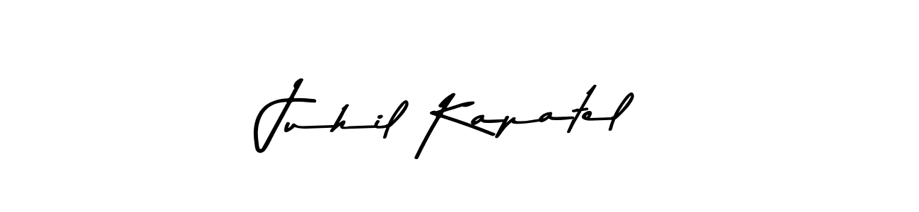 Check out images of Autograph of Juhil Kapatel name. Actor Juhil Kapatel Signature Style. Asem Kandis PERSONAL USE is a professional sign style online. Juhil Kapatel signature style 9 images and pictures png