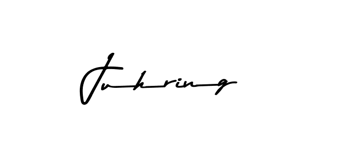 How to make Juhring signature? Asem Kandis PERSONAL USE is a professional autograph style. Create handwritten signature for Juhring name. Juhring signature style 9 images and pictures png