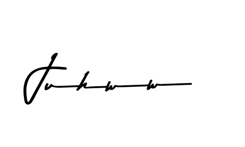 How to make Juhww signature? Asem Kandis PERSONAL USE is a professional autograph style. Create handwritten signature for Juhww name. Juhww signature style 9 images and pictures png