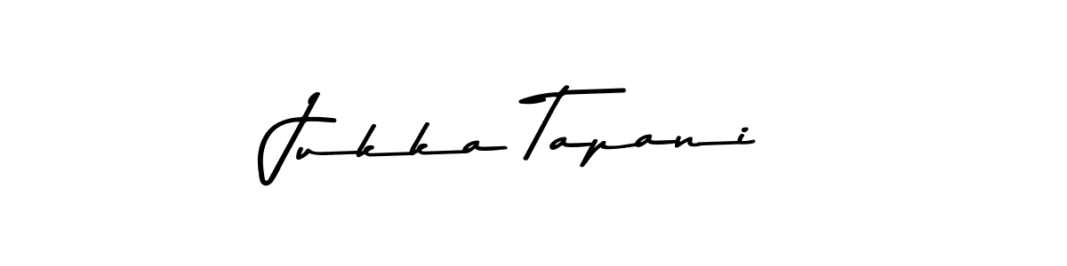 Jukka Tapani stylish signature style. Best Handwritten Sign (Asem Kandis PERSONAL USE) for my name. Handwritten Signature Collection Ideas for my name Jukka Tapani. Jukka Tapani signature style 9 images and pictures png