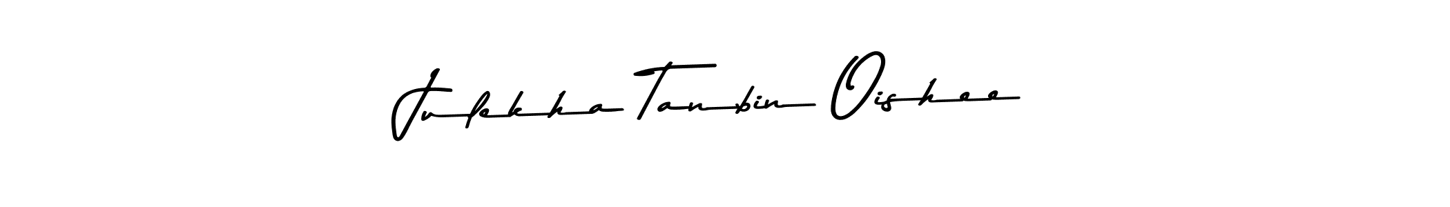 if you are searching for the best signature style for your name Julekha Tanbin Oishee. so please give up your signature search. here we have designed multiple signature styles  using Asem Kandis PERSONAL USE. Julekha Tanbin Oishee signature style 9 images and pictures png