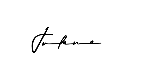 Julene stylish signature style. Best Handwritten Sign (Asem Kandis PERSONAL USE) for my name. Handwritten Signature Collection Ideas for my name Julene. Julene signature style 9 images and pictures png