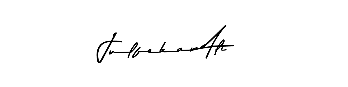 Here are the top 10 professional signature styles for the name Julfekar Ali. These are the best autograph styles you can use for your name. Julfekar Ali signature style 9 images and pictures png