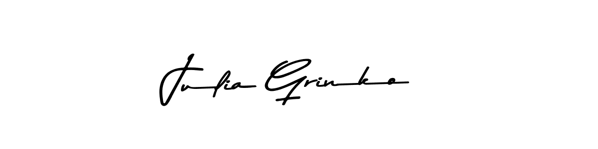 Make a short Julia Grinko signature style. Manage your documents anywhere anytime using Asem Kandis PERSONAL USE. Create and add eSignatures, submit forms, share and send files easily. Julia Grinko signature style 9 images and pictures png
