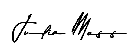 A stylish, flowing autograph style designed for name Julia Moss using Asem Kandis PERSONAL USE typography. Perfect for digital creative projects. Julia Moss signature style 9 images and pictures png