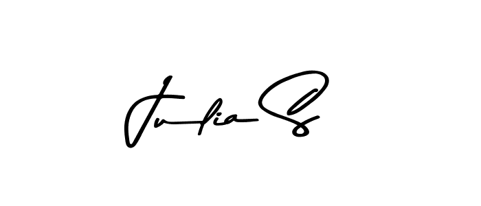 Design your own signature with our free online signature maker. With this signature software, you can create a handwritten (Asem Kandis PERSONAL USE) signature for name Julia S. Julia S signature style 9 images and pictures png