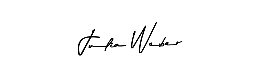 Design your own signature with our free online signature maker. With this signature software, you can create a handwritten (Asem Kandis PERSONAL USE) signature for name Julia Weber. Julia Weber signature style 9 images and pictures png