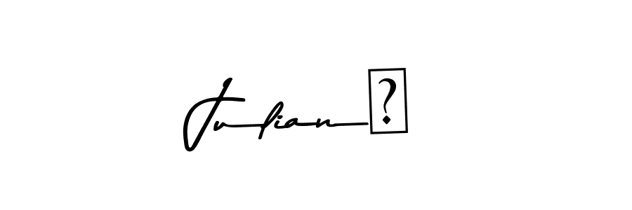 Also we have Julian★ name is the best signature style. Create professional handwritten signature collection using Asem Kandis PERSONAL USE autograph style. Julian★ signature style 9 images and pictures png