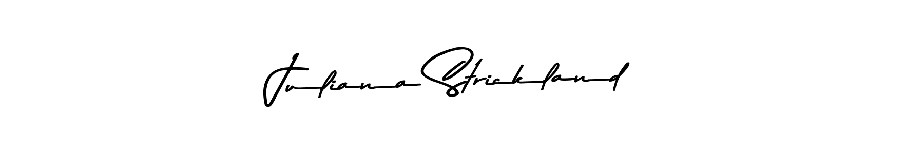 Use a signature maker to create a handwritten signature online. With this signature software, you can design (Asem Kandis PERSONAL USE) your own signature for name Juliana Strickland. Juliana Strickland signature style 9 images and pictures png