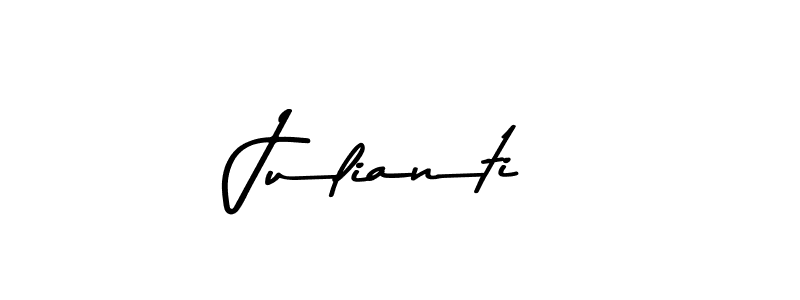 Make a beautiful signature design for name Julianti. Use this online signature maker to create a handwritten signature for free. Julianti signature style 9 images and pictures png