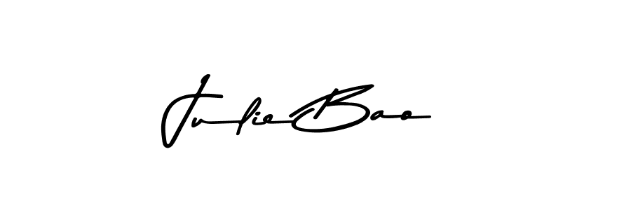 This is the best signature style for the Julie Bao name. Also you like these signature font (Asem Kandis PERSONAL USE). Mix name signature. Julie Bao signature style 9 images and pictures png